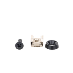 Juego de 48 Tornillos con 48 Arandelas y 48 Tuercas Enjauladas para Rack LINKED PRO
