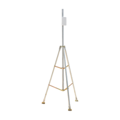 Kit de Montaje de Tripie con Mástil de 3 metros Ideal para instalar Antenas, Radios, Cámaras, etc...