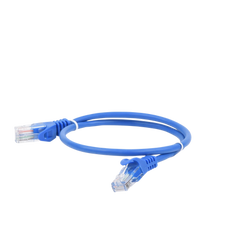 Cable de parcheo UTP Cat5e - 0.5 m - azul