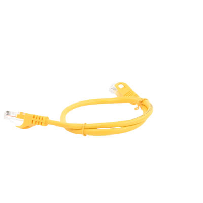 Cable de parcheo UTP Cat5e - 0.5 m - amarillo