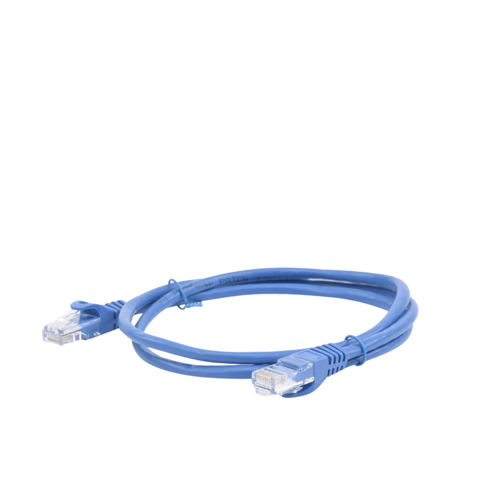 Cable de Parcheo UTP Cat5e - 1 Metro (3.28 Pies) - Azul