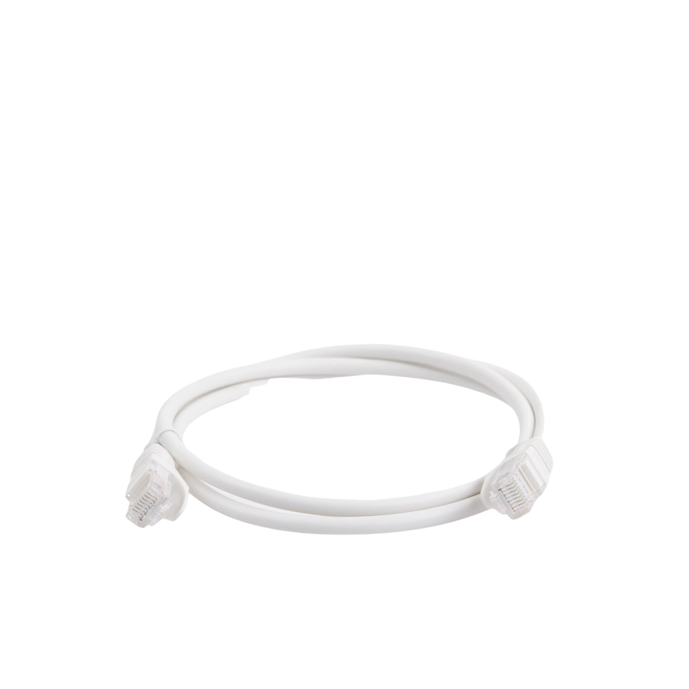 Cable de Parcheo UTP Cat5e - 1 Metro (3.28 Pies) - Blanco