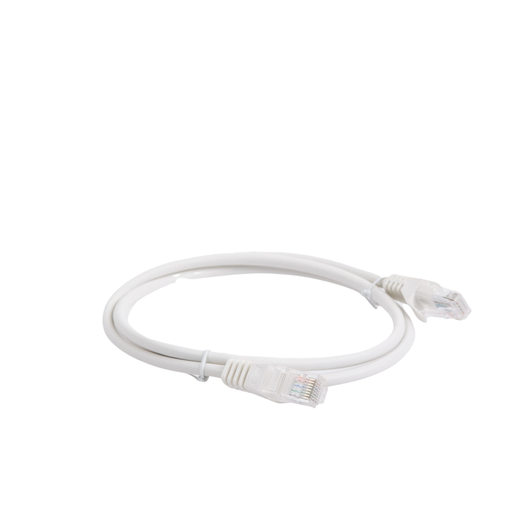 Cable de Parcheo UTP Cat5e - 1 Metro (3.28 Pies) - Blanco