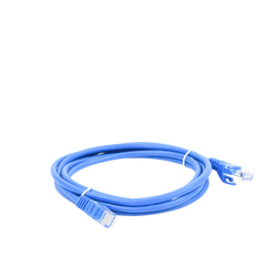 Cable de Parcheo UTP Cat5e - 2 Metros (6.56 Pies) - Azul