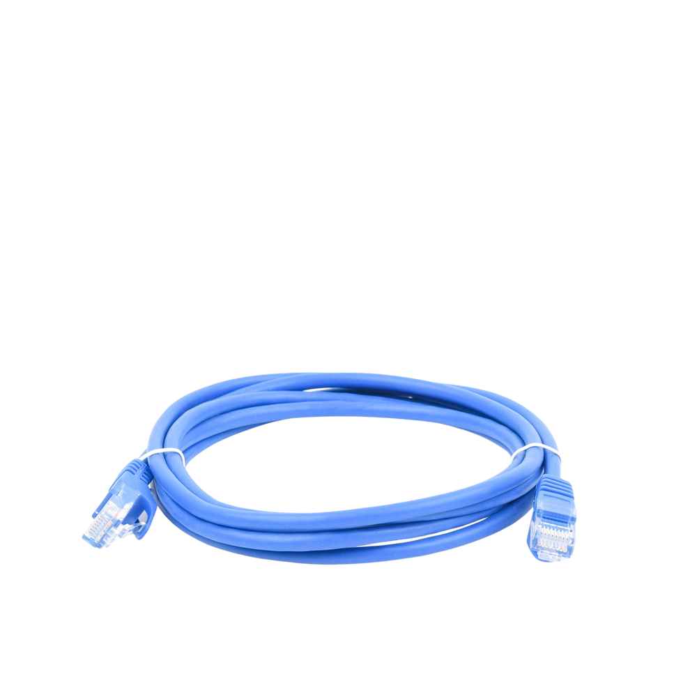 Cable de Parcheo UTP Cat5e - 2 Metros (6.56 Pies) - Azul