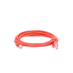 Cable de Parcheo UTP Cat5e - 2.0m. - Rojo