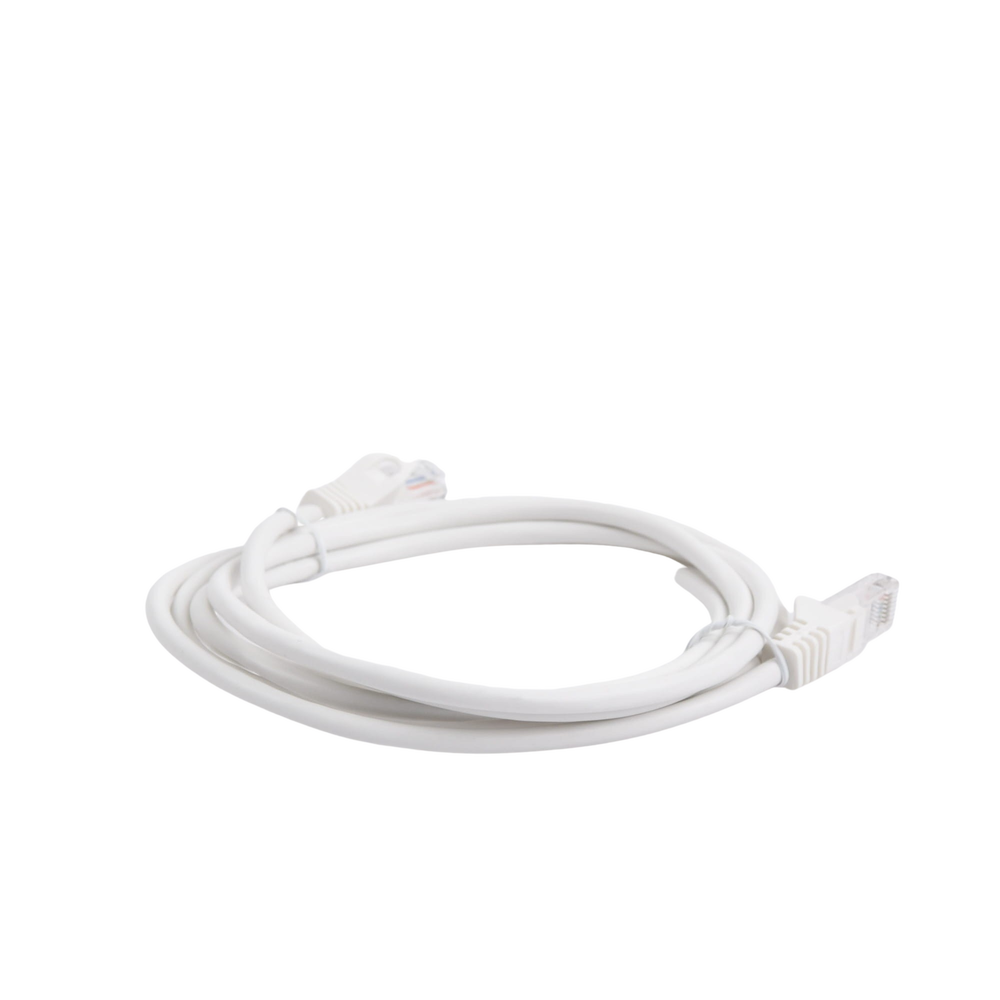 Cable de Parcheo UTP Cat5e - 2 Metros (6.56 Pies) - Blanco