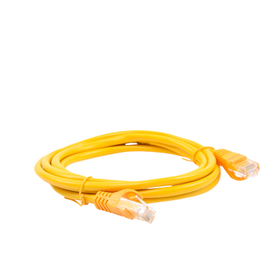 Cable de Parcheo UTP Cat5e - 2.0m. - Amarillo