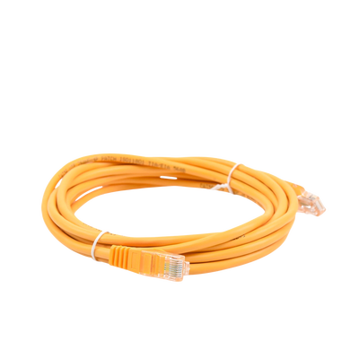 Cable de parcheo UTP Cat5e - 3.0m. - Amarillo