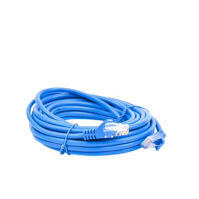 Cable de parcheo UTP Cat5e - 7.0 m - azul