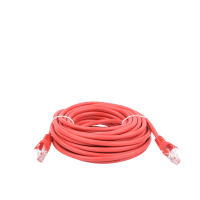 Cable de Parcheo UTP Cat5e - 7.0m. - Rojo