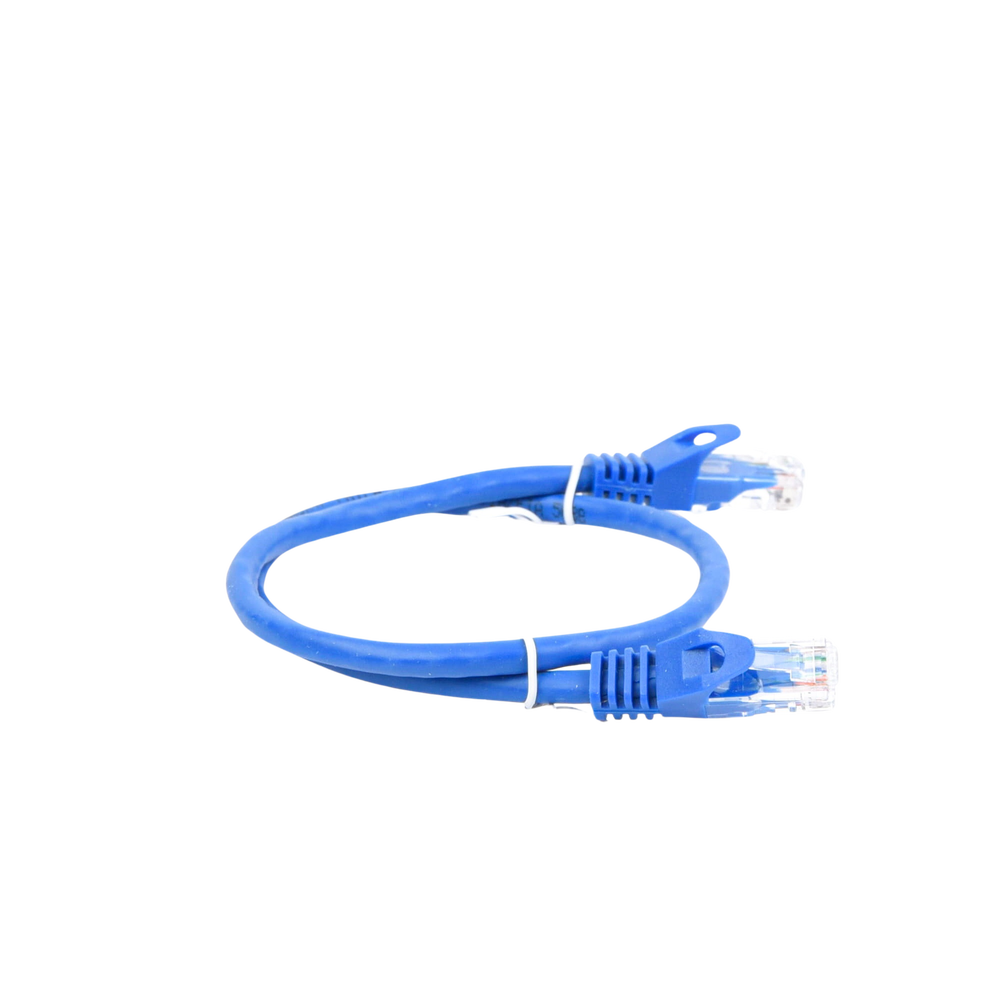 Cable de Parcheo UTP Cat6 - 0.5 Metros (1.64 Pies) - Azul