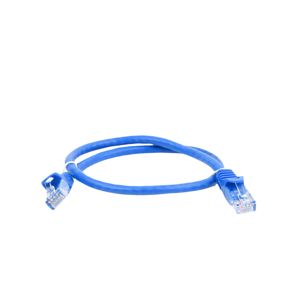 Cable de Parcheo UTP Cat6 - 0.5 Metros (1.64 Pies) - Azul