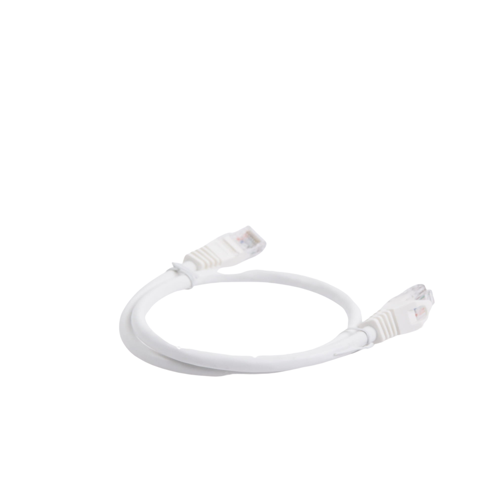 Cable de Parcheo UTP Cat6 - 0.5 Metros (1.64 Pies) - Blanco