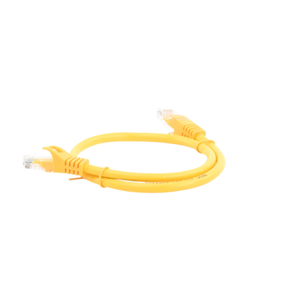 Cable de parcheo UTP Cat6 - 0.5 m - amarillo