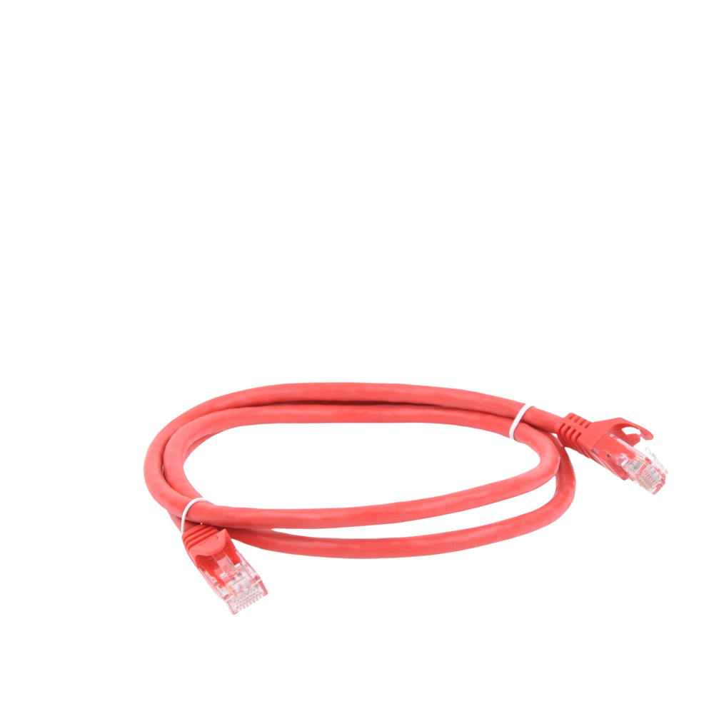 Cable de Parcheo UTP Cat6 - 1 Metro (3.28 Pies) - Rojo
