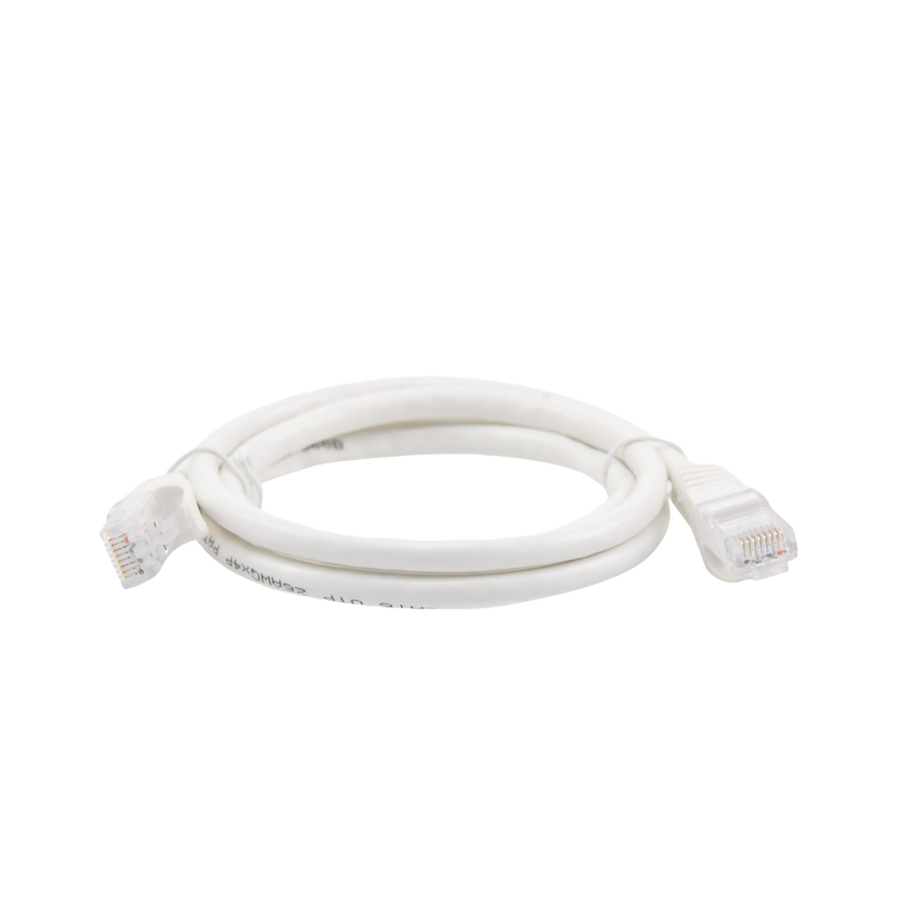 Cable de Parcheo UTP Cat6 - 1 Metro (3.28 Pies) - Blanco