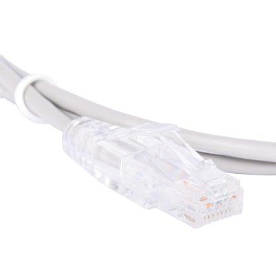 Cable de Parcheo Slim UTP Cat6 - 1.5 m Gris Diámetro Reducido (28 AWG)