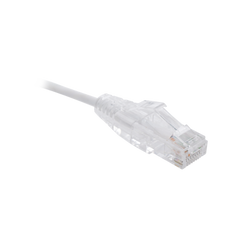 Cable de Parcheo Slim UTP Cat6 - 1.5 m Blanco Diámetro Reducido (28 AWG)