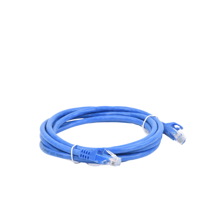 Cable de parcheo UTP Cat6 - 2 m - azul
