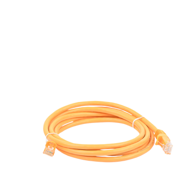Cable de parcheo UTP Cat6 - 2 m - amarillo