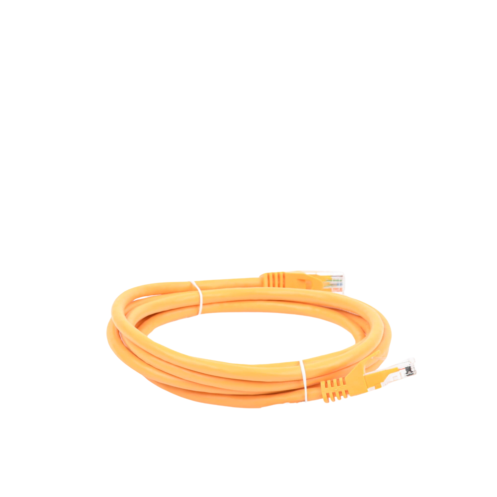 Cable de Parcheo UTP Cat6 - 2 Metros (6.56 Pies) - Amarillo