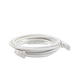Cable de Parcheo UTP Cat6 - 3.0 Metros (9.84 Pies) - Blanco