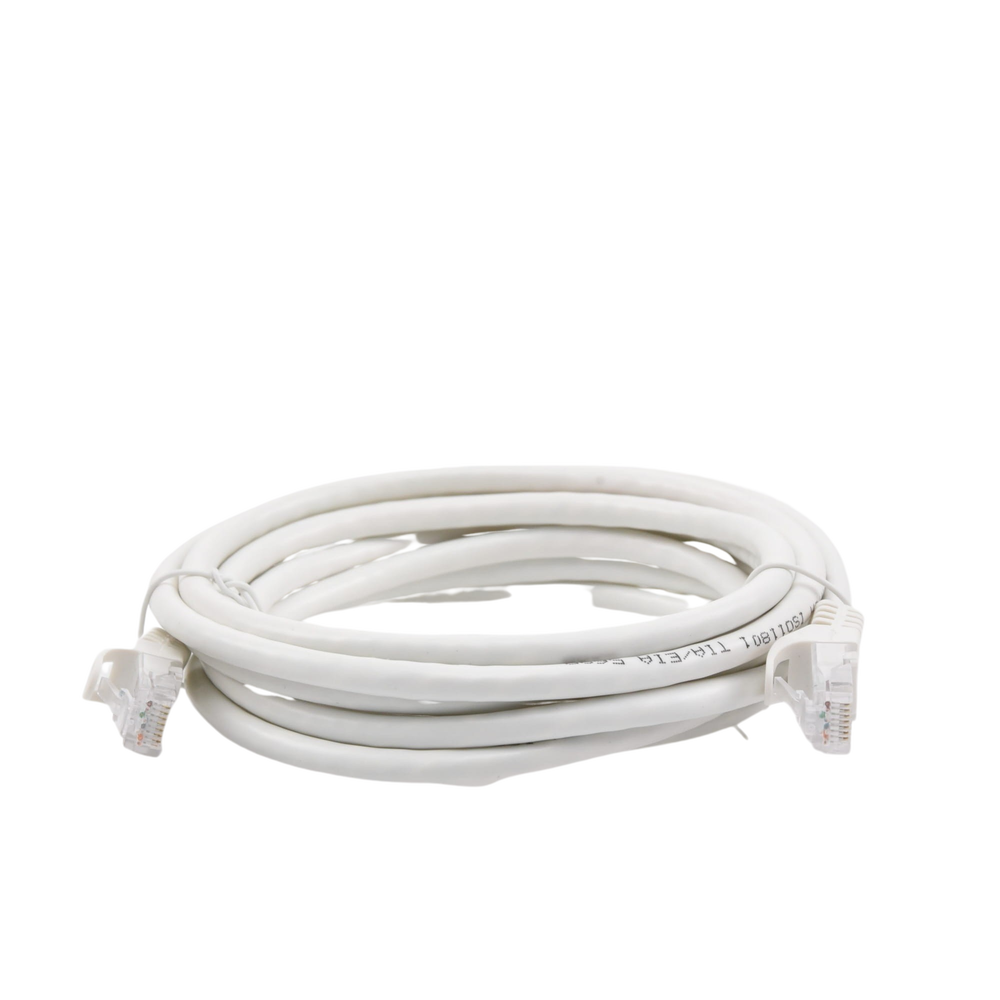 Cable de Parcheo UTP Cat6 - 3.0 Metros (9.84 Pies) - Blanco
