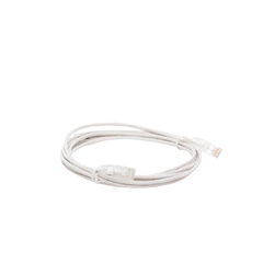 Cable de Parcheo Slim UTP Cat6 - 3 Metros (9.84 Pies) Blanco Diámetro Reducido (28 AWG)