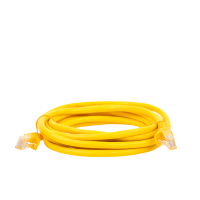 Cable de parcheo UTP Cat6 - 3.0m. - Amarillo