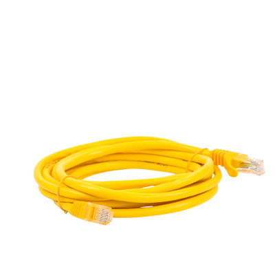Cable de parcheo UTP Cat6 - 3.0m. - Amarillo