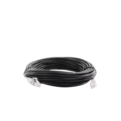Cable de Parcheo Slim UTP Cat6A - 10 Metros (32.81 Pies) Negro, Diámetro Reducido (28 AWG)