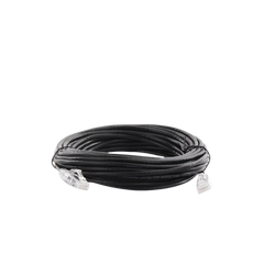 Cable de Parcheo Slim UTP Cat6A - 10 m Negro, Diámetro Reducido (28 AWG)