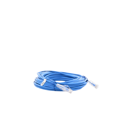 Cable de Parcheo Slim UTP Cat6A - 10 m Azul, Diámetro Reducido (28 AWG)