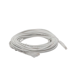 Cable de Parcheo Slim UTP Cat6A - 10 Metros (32.81 Pies) Blanco, Diámetro Reducido (28 AWG)