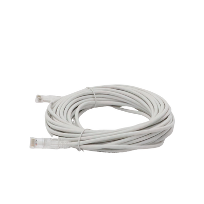 Cable de Parcheo Slim UTP Cat6A - 1 m Blanco, Diámetro Reducido (28 AWG)