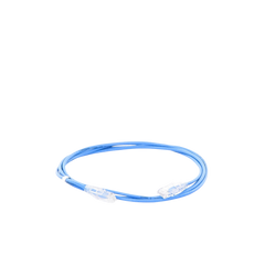 Cable de Parcheo Slim UTP Cat6A - 2 Metros (6.56 Pies) Azul, Diámetro Reducido (28 AWG)