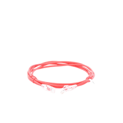 Cable de Parcheo Slim UTP Cat6A - 2 m Rojo, Diámetro Reducido (28 AWG)