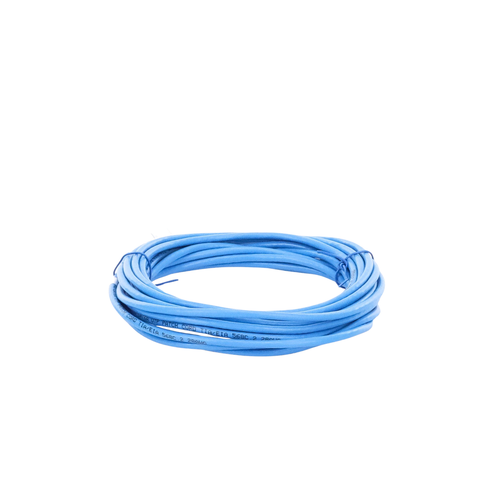 Cable de Parcheo Slim UTP Cat6A - 3 Metros (9.84 Pies) Azul, Diámetro Reducido (28 AWG)