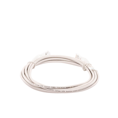 Cable de Parcheo Slim UTP Cat6A - 3 Metros (9.84 Pies) Gris, Diámetro Reducido (28 AWG)
