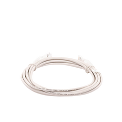 Cable de Parcheo Slim UTP Cat6A - 3 m Gris, Diámetro Reducido (28 AWG)