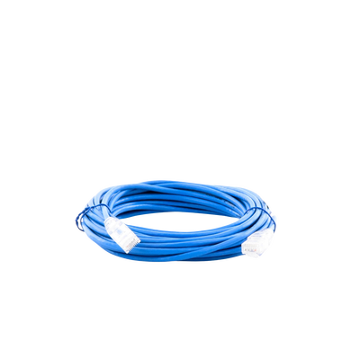 Cable de Parcheo Slim UTP Cat6A - 7 m Azul, Diámetro Reducido (28 AWG)