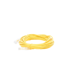 Cable de Parcheo Slim UTP Cat6A - 7 m Amarillo, Diámetro Reducido (28 AWG)