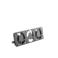 Kit de 2 Ventiladores 110 Vca (12 x 12 cm) con Clavija para Gabinete de Piso