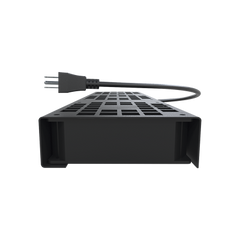 Kit de 3 Ventiladores 110 Vca (12 x 12 cm) con Clavija para Gabinete de Piso