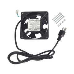 Ventilador 110 Vca de 12 x 12 cm con Cable y Clavija