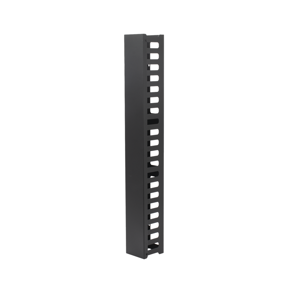 Organizador de Cable Vertical de 21 Unidades Rack Sencillo, Compatible con Racks Serie EIRL y EIQR