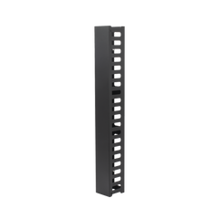 Organizador de Cable Vertical de 21 Unidades Rack Sencillo, Compatible con Racks Serie EIRL y EIQR