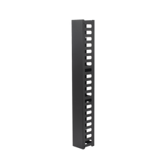 Organizador de Cable Vertical de 21 Unidades Rack Sencillo, Compatible con Racks Serie EIRL y EIQR