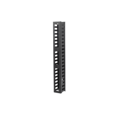 Organizador de Cable Vertical de 21 Unidades Rack Sencillo, Compatible con Racks Serie EIRL y EIQR